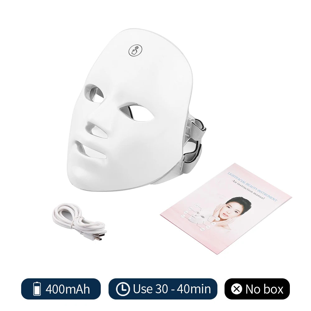 LumiGlow Therapy - LED Skin Rejuvenation Mask