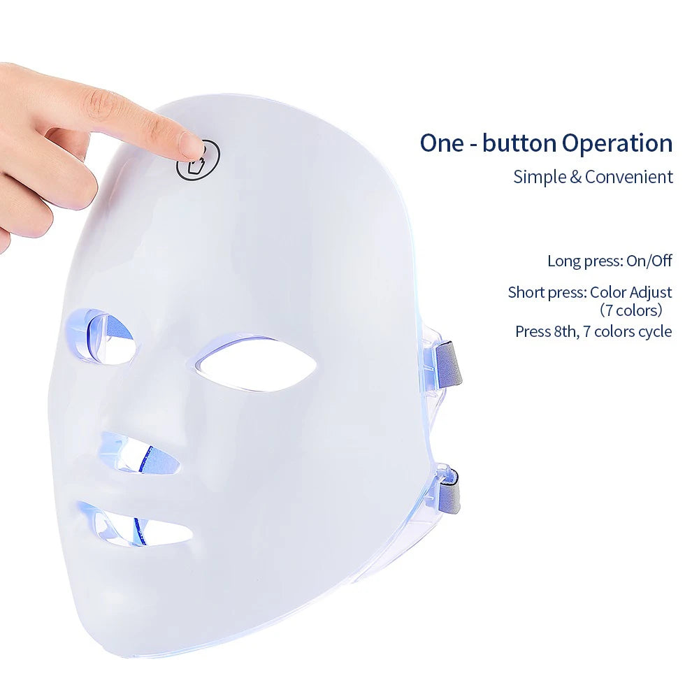 LumiGlow Therapy - LED Skin Rejuvenation Mask